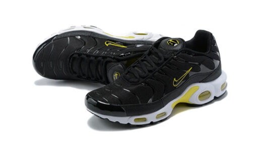 NIKE AIR MAX PLUS TN BLACK YELLOW - Image 2
