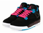 NIKE AIR JORDAN 4 DYNAMIC BLUE PINK