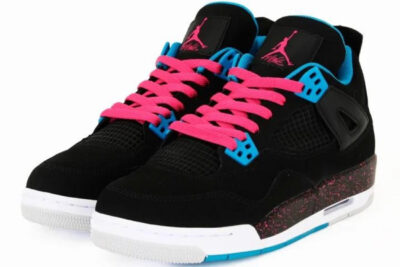 NIKE AIR JORDAN 4 DYNAMIC BLUE PINK
