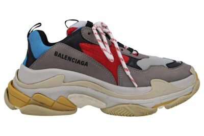 Triple S Grey Red Blue