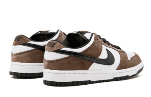 Nike SB Dunk Low White Black Trail End Brown - Image 3