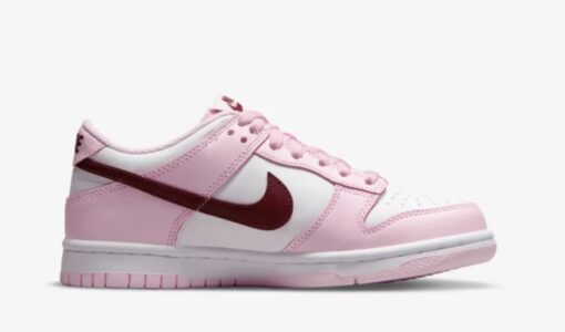 Nike SB Dunk Low Pink Foam Dark Beetroot - Image 2