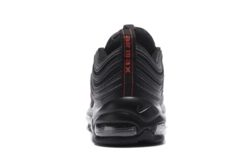NIKE AIR MAX 97 BLACK X RED - Image 4