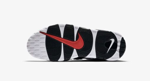 Nike Air More Uptempo White Black Red - Image 2