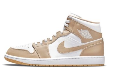 Nike Air Jordan 1 Mid Tan Gum