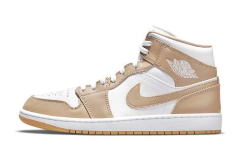 Nike Air Jordan 1 Mid Tan Gum