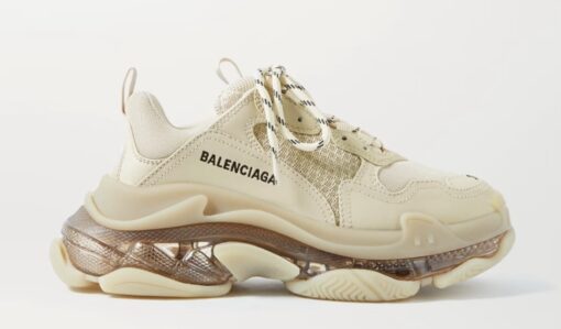 Balenciaga Triple S Clear Sole Beige
