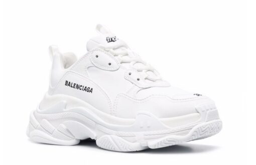 Balenciaga Triple S White All - Image 4
