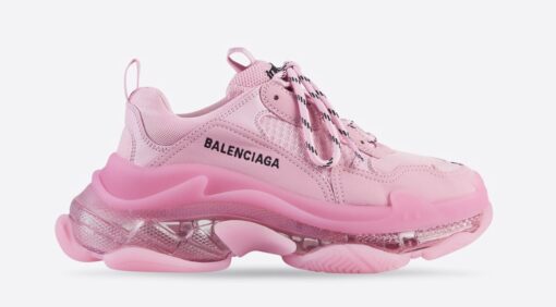 Balenciaga Triple S Clear Sole Pink