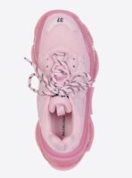Balenciaga Triple S Clear Sole Pink - Image 4