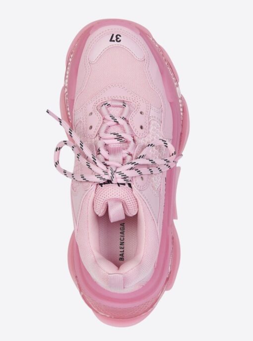 Balenciaga Triple S Clear Sole Pink - Image 4