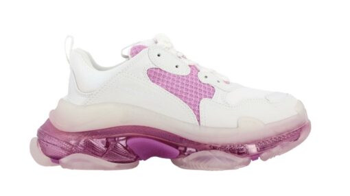 Balenciaga Triple S Clear Sole White Pink
