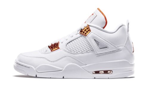Air Jordan 4 Metallic Orange