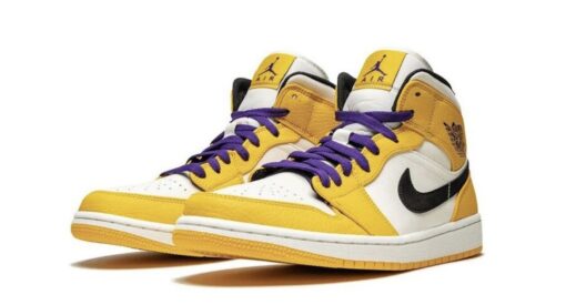 Nike Air Jordan 1 Lakers - Image 2