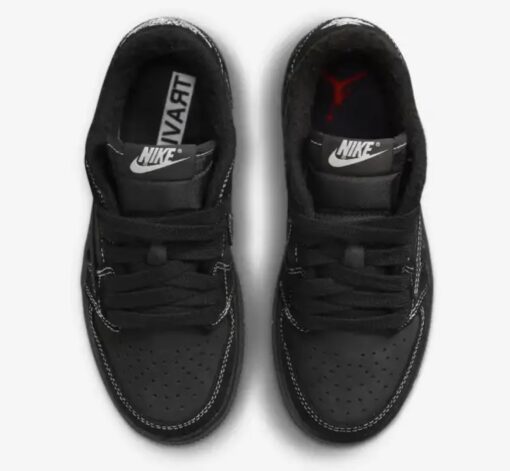 Nike Air Jordan 1 Low Travis Scott Black Phantom - Image 5