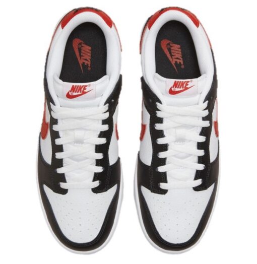 Nike SB Dunk Low White Black Red Panda - Image 3