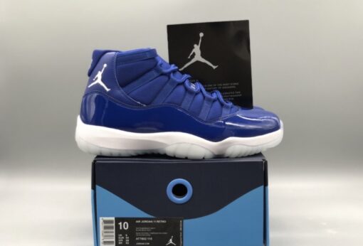 Nike Air Jordan 11 Retro Navy White - Image 3