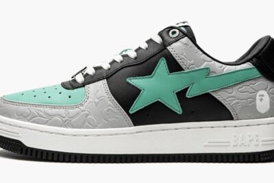 Bape STA Low Grey Black