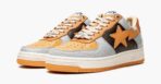 Bape STA Low Grey Orange - Image 2