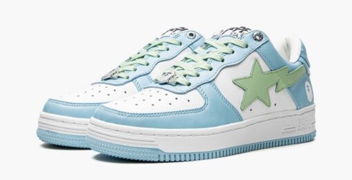Bape STA Low Pastel Blue - Image 2