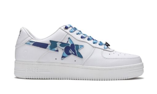 Bape STA Low White Blue - Image 2