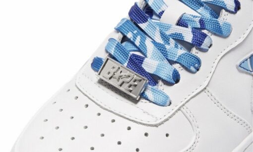 Bape STA Low White Blue - Image 4