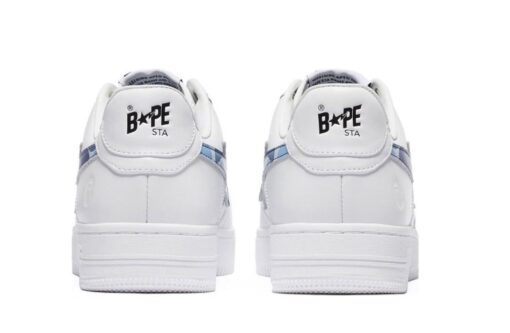 Bape STA Low White Blue - Image 5