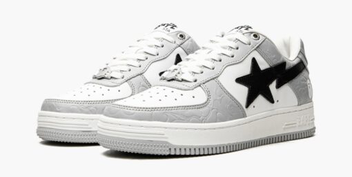 Bape STA Low White Grey - Image 2