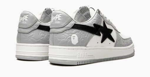 Bape STA Low White Grey - Image 3