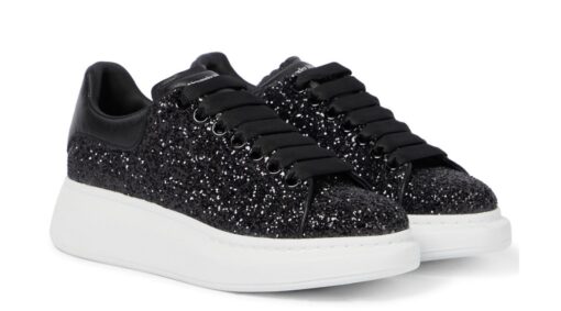 Alexander McQueen Glitter Black - Image 3