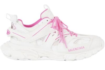 Balenciaga Track Sneaker White Pink