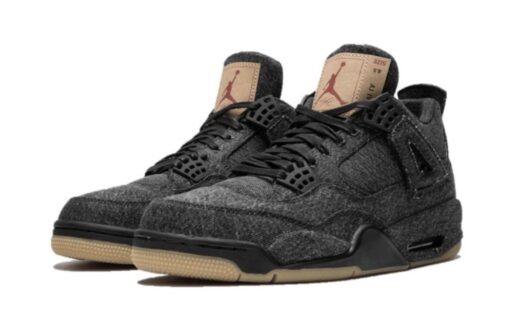 Air Jordan 4 Retro NRG Black Levis - Image 2