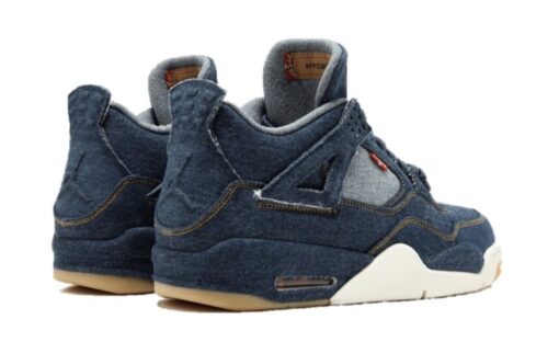 Air Jordan 4 Retro NRG Blue Levis - Image 3