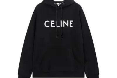 Celine Hoodie Black
