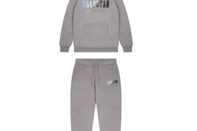 Trapstar Tracksuit Babyblue/Grey