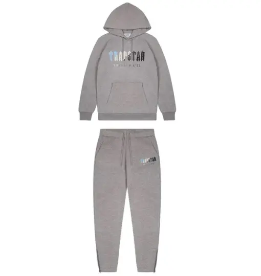 Trapstar Tracksuit Babyblue/Grey
