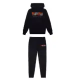 Trapstar Tracksuit Orange & Black