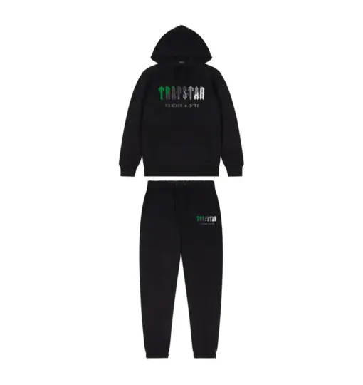Trapstar Tracksuit Green & Black