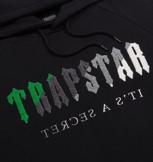 Trapstar Tracksuit Green & Black - Image 3