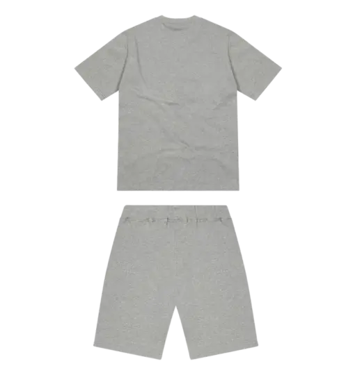 Trapstar Tracksuit Short Grey & Green - Image 3