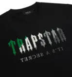 Trapstar Tracksuit Short Black & Green - Image 2