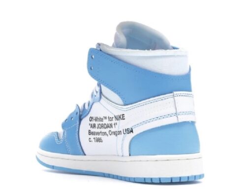 Nike Jordan 1 Off White Retro Blue - Image 4