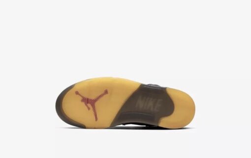 NIKE Air Jordan 5 Retro Off-White Black - Image 6