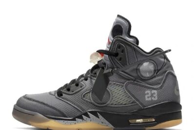 NIKE Air Jordan 5 Retro Off-White Black