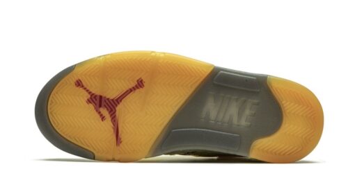 Nike Air Jordan 5 Retro Off-White Sail - Image 4