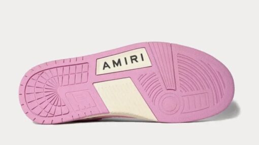 Amiri Skel Top Low White Pink - Image 4