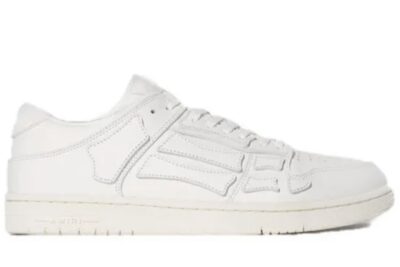 Amiri Skel Top Low White