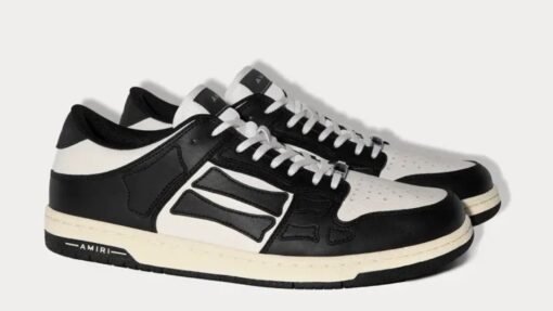 Amiri Skel Top Low Black - Image 2
