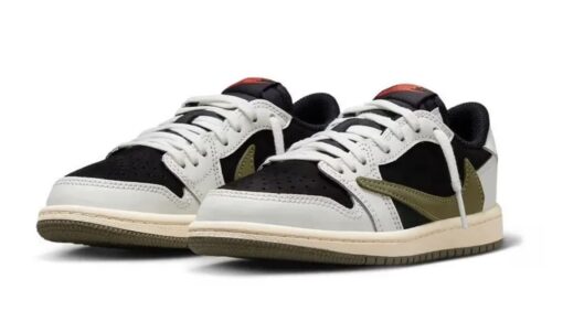 Nike Air Jordan 1 Low Travis Scott Olive - Image 2