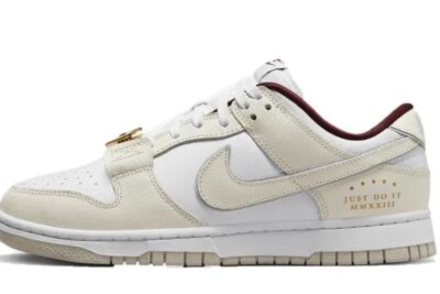 Nike SB Dunk Low SE Just Do It Sail White Phantom